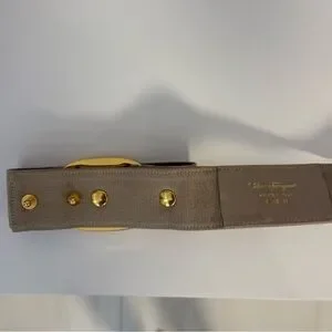 Salvatore Ferragamo Vara Bow Leather Belt in Nude Size S ✨Authentic Salvatore Ferragamo | Accessories | Salvatore Ferragamo Vara  main image 3